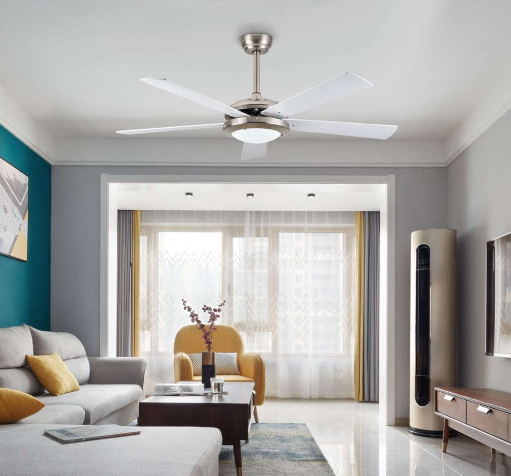 5 Blade Ceiling Fan With Light And Remote Control - FL626 #8