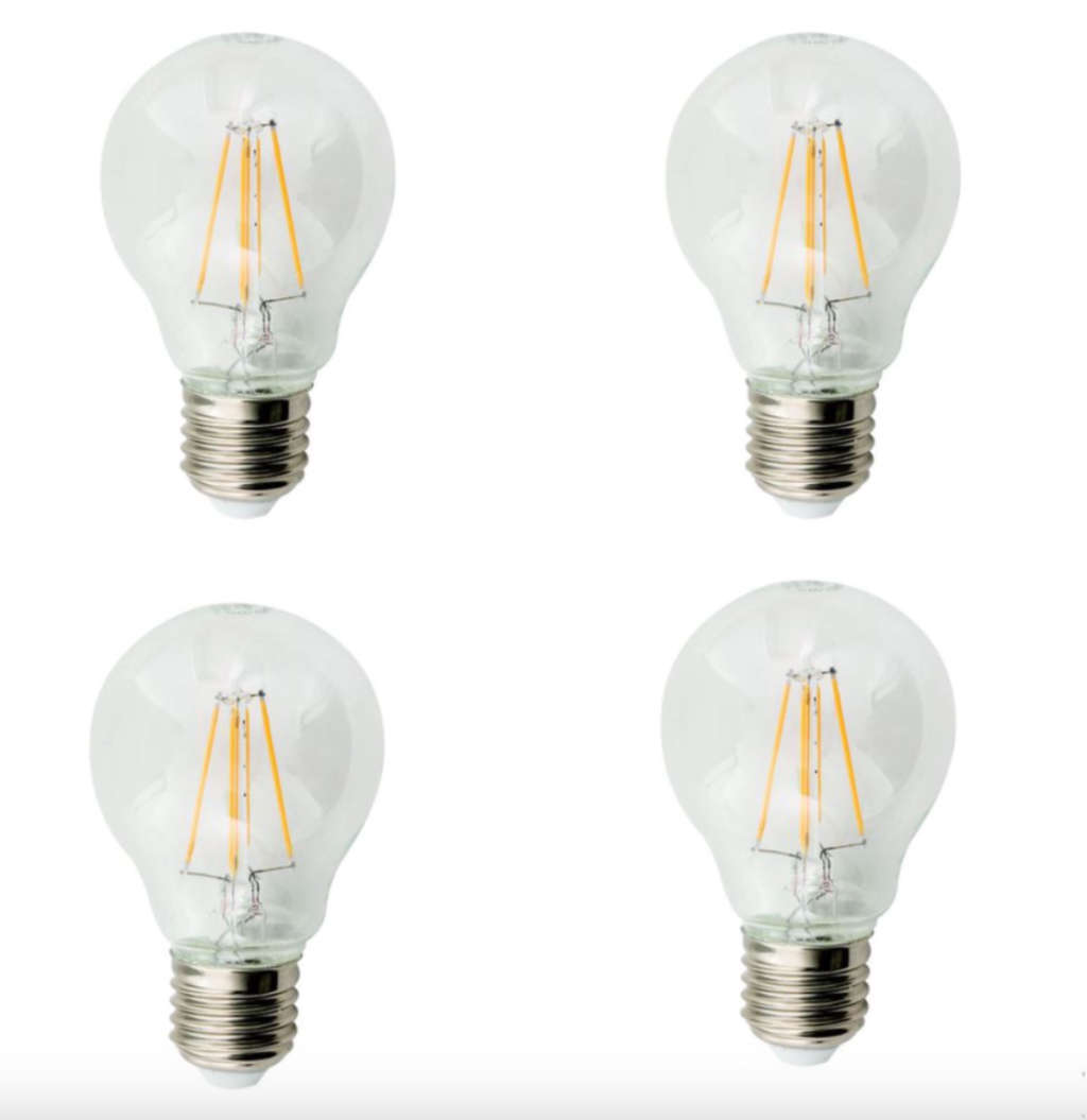 8 Pack - Mixed bundle Globe Light Bulb E27