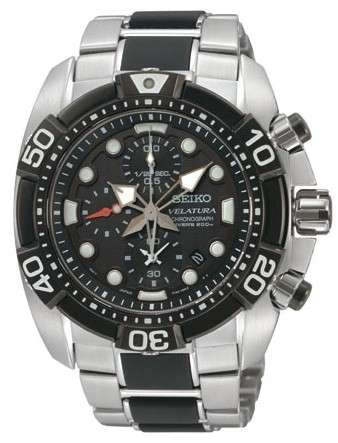 New Seiko Velatura Chronograph Watch SNDA59 SNDA59P1
