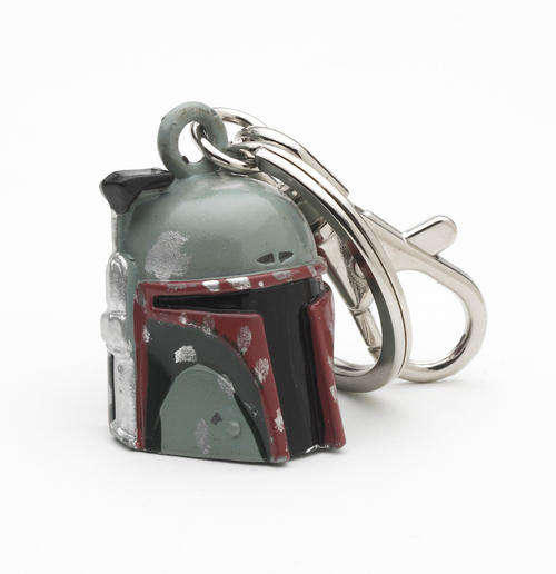 * Star Wars Memorabilia * Boba Fett Metal Keychain * Free Shipping! *