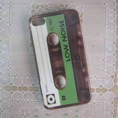 * iPhone 4/4S Hard Case * Retro Cassette Cover * Free Shipping! *