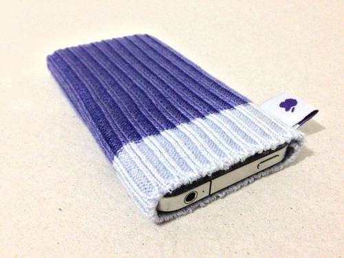 * iPhone Sock for iPhone 4S/4G/3GS/3G/iPod Touch * Purple * Free Shipping! *