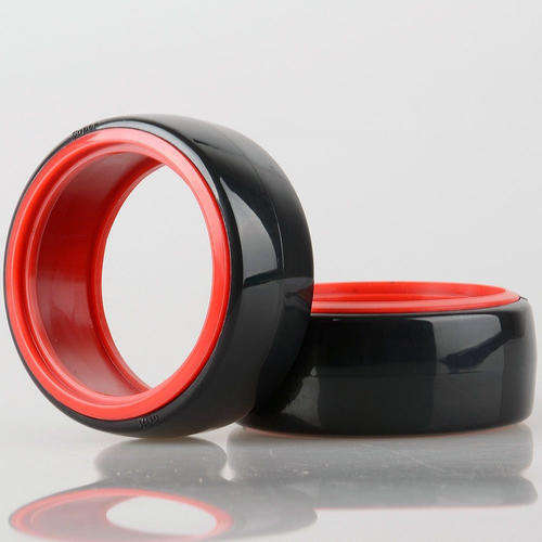 * 1/10 RC Car * 26mm * Set of 4pc Drift Tires * Tamiya HPI * Red Inners * Free Shipping! *