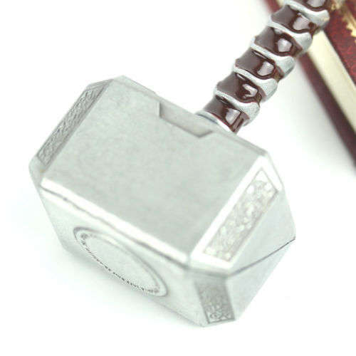 * Marvel Avengers * Thor's Hammer Keychain / Keyring * Free Shipping! *