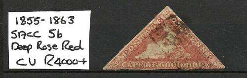 COGH 1D TRIANGLE DEEP ROSE RED - GREAT CONDITION! - CV R4 000++!