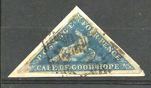 COGH 4D TRIANGLE STILL ATTACHED TO PIECE OF PAPER - 3-MARGINS! SEE SCANS