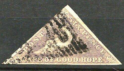 COGH 6D TRIANGLE USED - 3 MARGINS, SACC 16 BRIGHT MAUVE - CV 14000!!