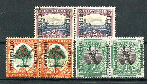 UNION OFFICIAL PAIRS - SELECTION OF FINE USED & MINT