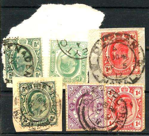 INTERPROVINCIAL USE - ALL STAMPS STILL ATTACHED TO PIECE