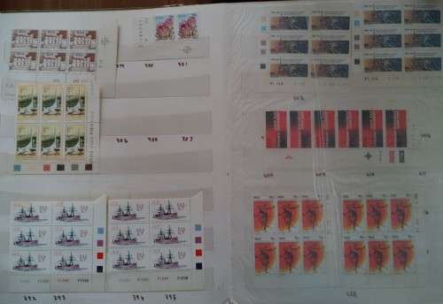 LARGE STOCKBOOK FILLED WITH SA AND UNION BLOCKS / STRIPS / PAIRS - SEE SCANS and READ BELOW