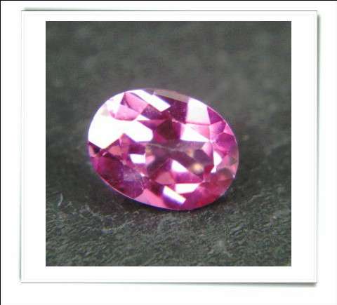 GEMZONE - Natural Pink Topaz Oval Facets - 0.98cts each - 2 pcs on offer!