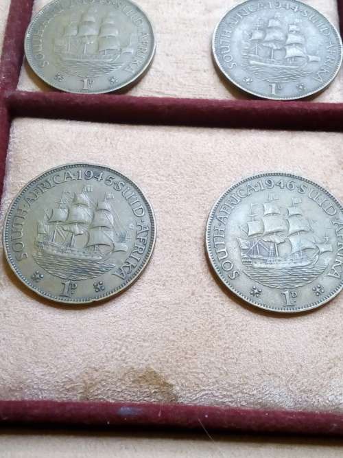 SOUTH AFRICAN PENNY(COMPLETE SET)