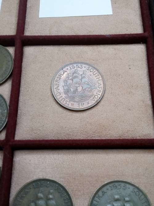 SOUTH AFRICAN PENNY(COMPLETE SET)