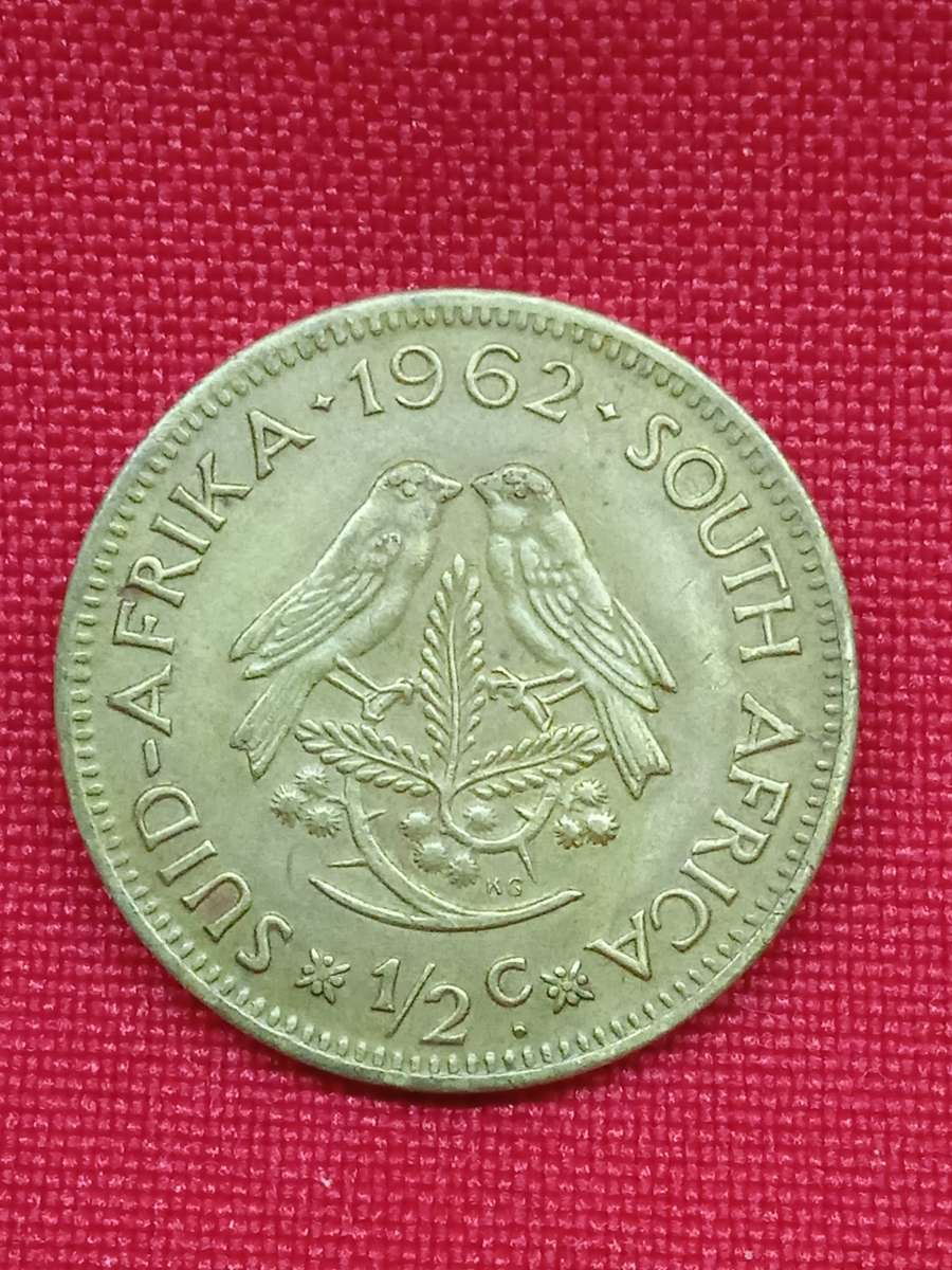 1962 HALF CENT