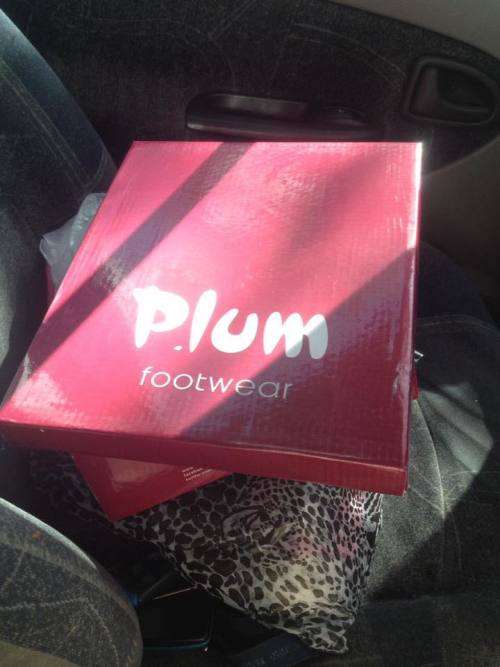 PLUM DENIM STRETCH BOOTS