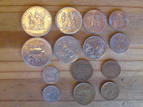 South African 1984 coin set - perfect for beginners