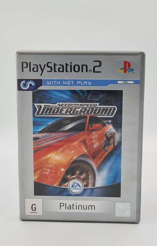 Need for Speed: Underground (Platinum) (Ps2)