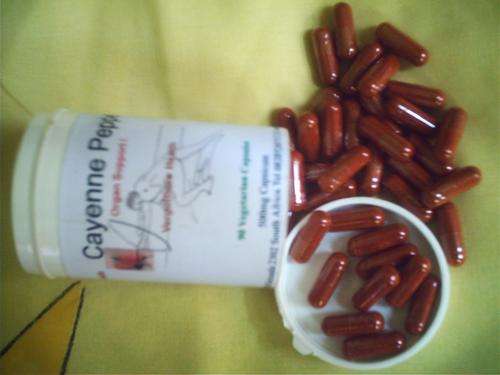 Cayenne Pepper Capsules 500mg (90)