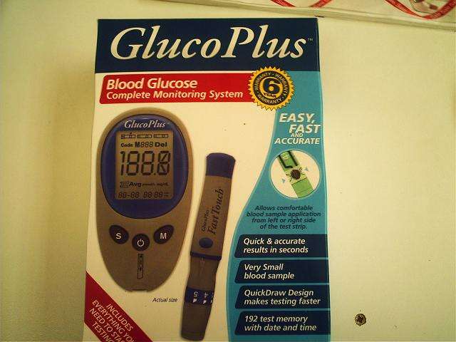 GlucoPlus Blood Glucose Monitoring System