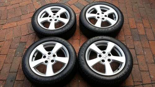 16 inch OEM 8th Gen Honda Civic Hatch Rims and Tyres (PCD 5/114)