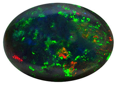 2.03ct Certified Black Opal