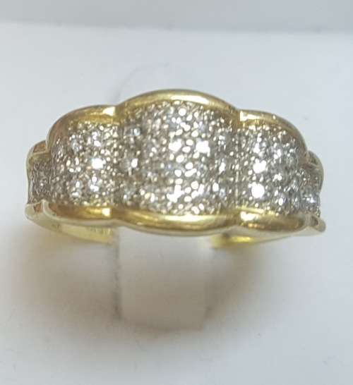 0.75CT DIAMOND 18CT GOLD RING