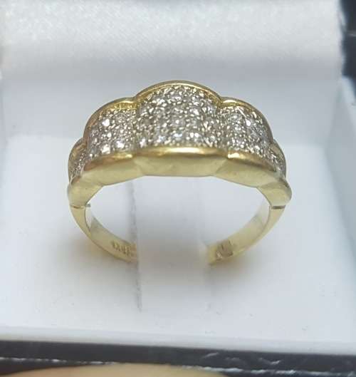 0.75CT DIAMOND 18CT GOLD RING