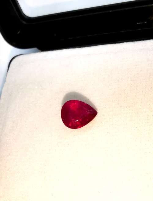 1.53ct AAA+ Top Red Tanzanian Ruby