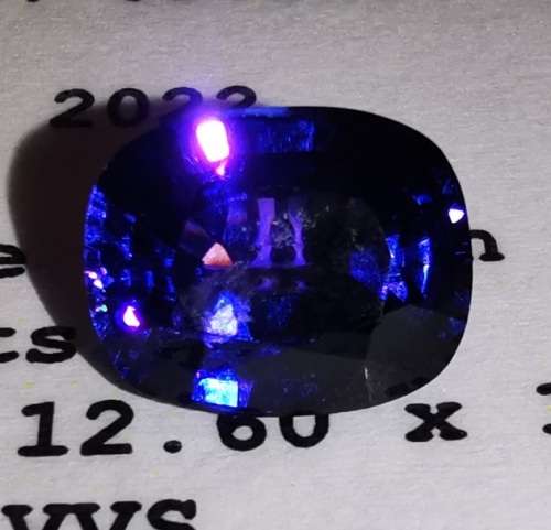 7.44CT TANZANITE * Certified Tanzanite *
