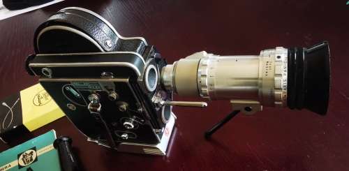 Paillard Bolex  H16 Reflex 16mm Cine Film Camera + Lenses set