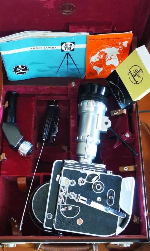 Paillard Bolex  H16 Reflex 16mm Cine Film Camera + Lenses set