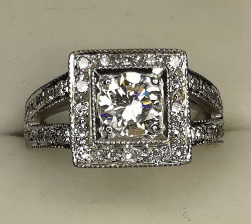 1.20ct Diamond `Olga` designer ring, 18ct White Gold *  *