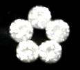 NAMIBIAN DIAMONDS [0.155Cts] F-G / VVS ~ Set of 5 matching rounds [CertValue:R1'799.00][BntyH]