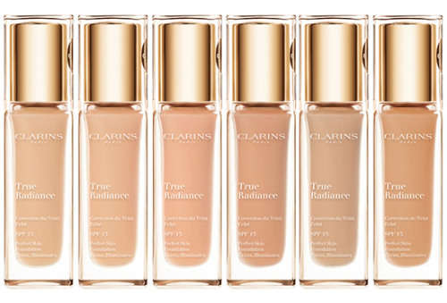 Clarins True Radiance Foundation SPF15 - 30 ml - Assorted Shades