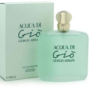 Giorgio Armani Acqua Di Gio, Fragrance for Women, Size: 100 ml EDT