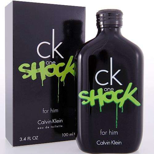Calvin Klein CK One Shock, Fragrance for Men, Size: 100 ml EDT