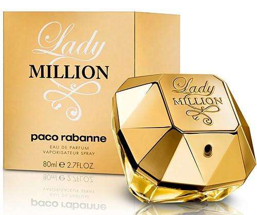 Paco Rabanne Lady Million.Fragrance for Women,Size: 80 ml EDP