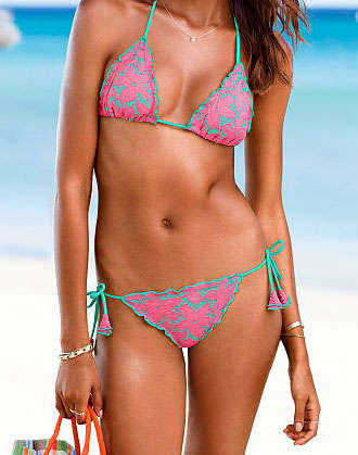 VICTORIA TASSLE TIE STRING BIKINI
