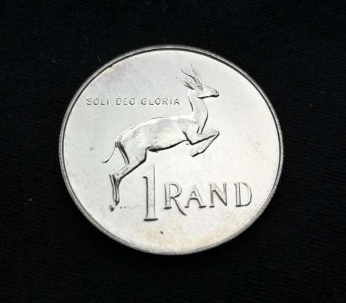 Springbok Silver R1 - 1987 - Gradable Coin