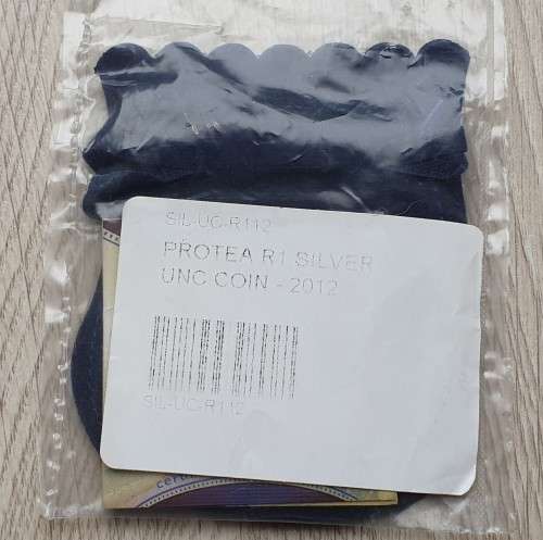 Protea Silver R1 2012 UNC (Sisulu`s)