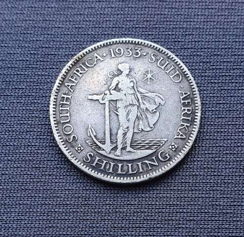 2 x SAU shillings (1932 and 1933)