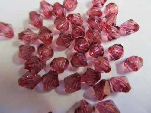 Acrylic Beads,Bicone, Grape, 8mm, ±20pc