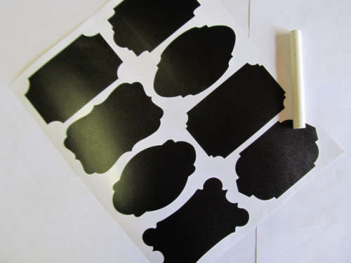 Paper Crafts Scrapbooking And Card Making Labels And Chalk Rewritable