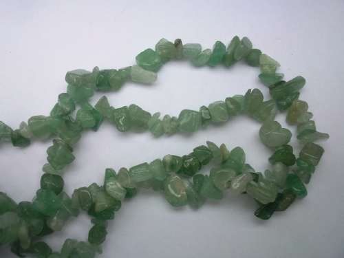 Semi-precious Aventurine Chips 40cm String