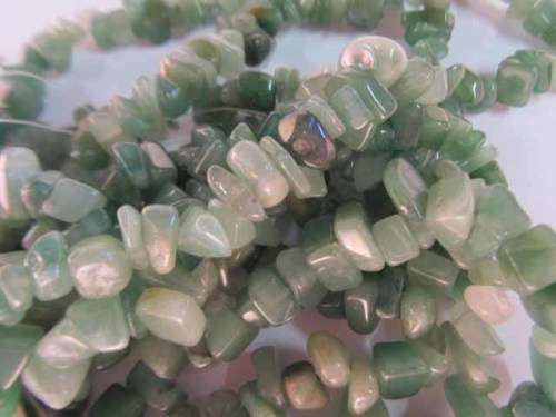 Semi-precious Aventurine Medium Size Chips 40cm String