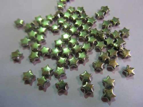 Findings Spacers Nickel Star Acrylic 6mm