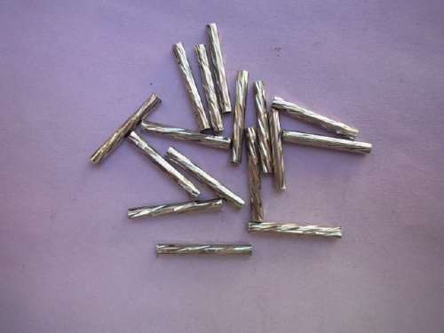 Findings Spacers Tube Metal Nickel 15mm x 2mm