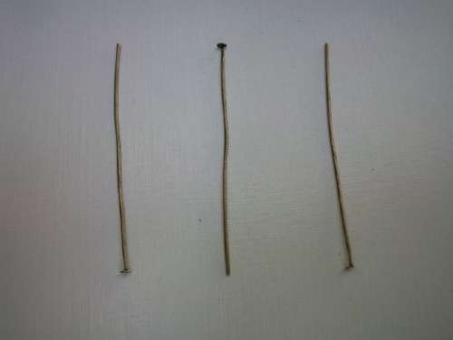 Headpin, Bronze, 50mm, ±100pc