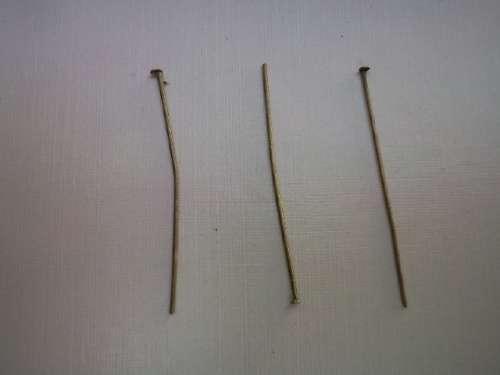 Headpin, Bronze, 40mm, ±100pc