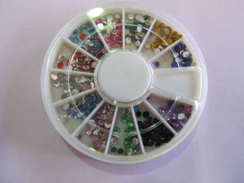 Nail Art Rhinestone Wheel Rhinestones Mixed